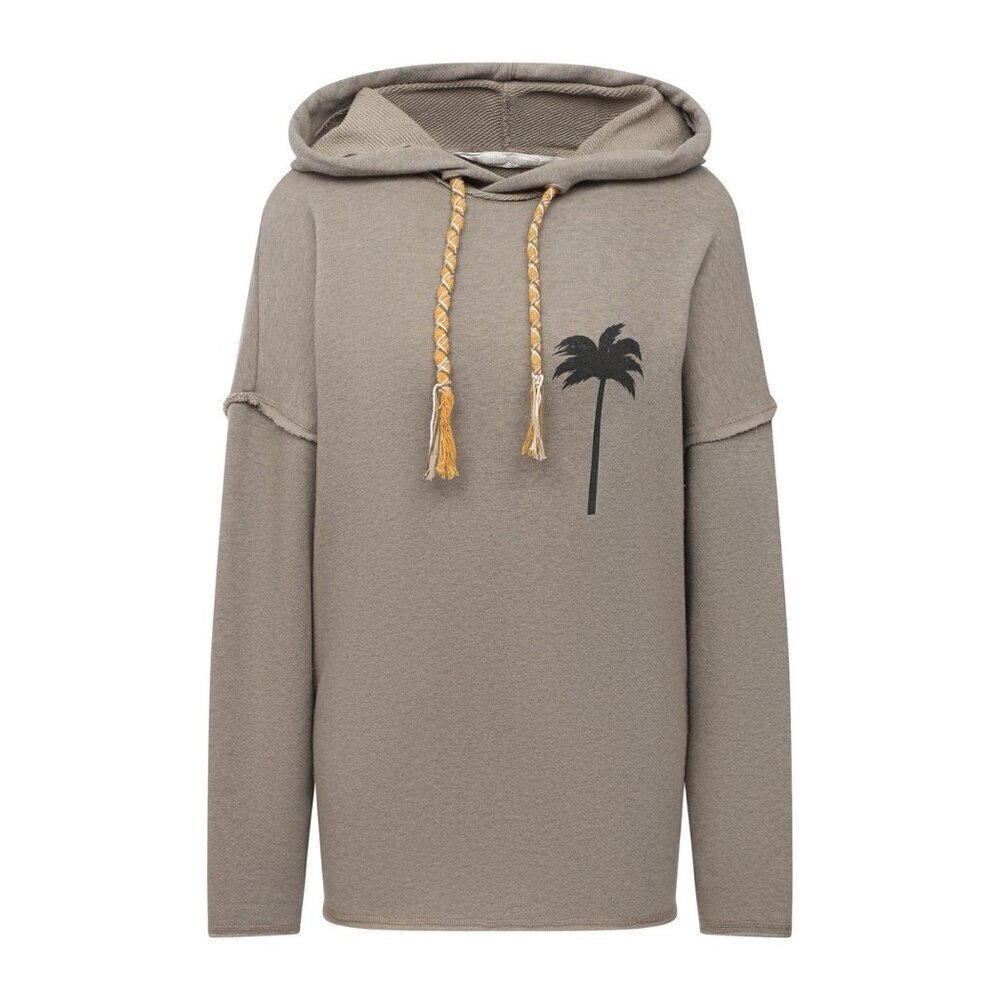 Palm Angels Brown Palm Tree Hoodie 2907